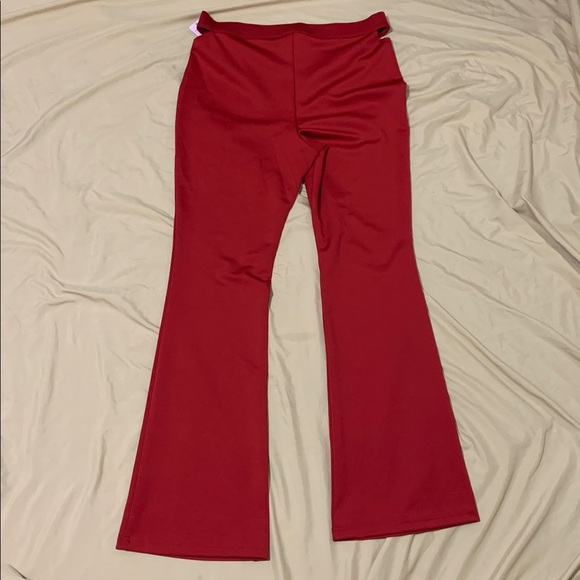 Wild Fable Red Flared Pants - Picture 5 of 5